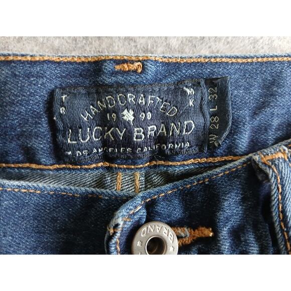 Lucky Brand Women Sz 28 x 32 1 Authentic Skinny Stretch Blue Jeans Style# 80318 - Picture 6 of 6